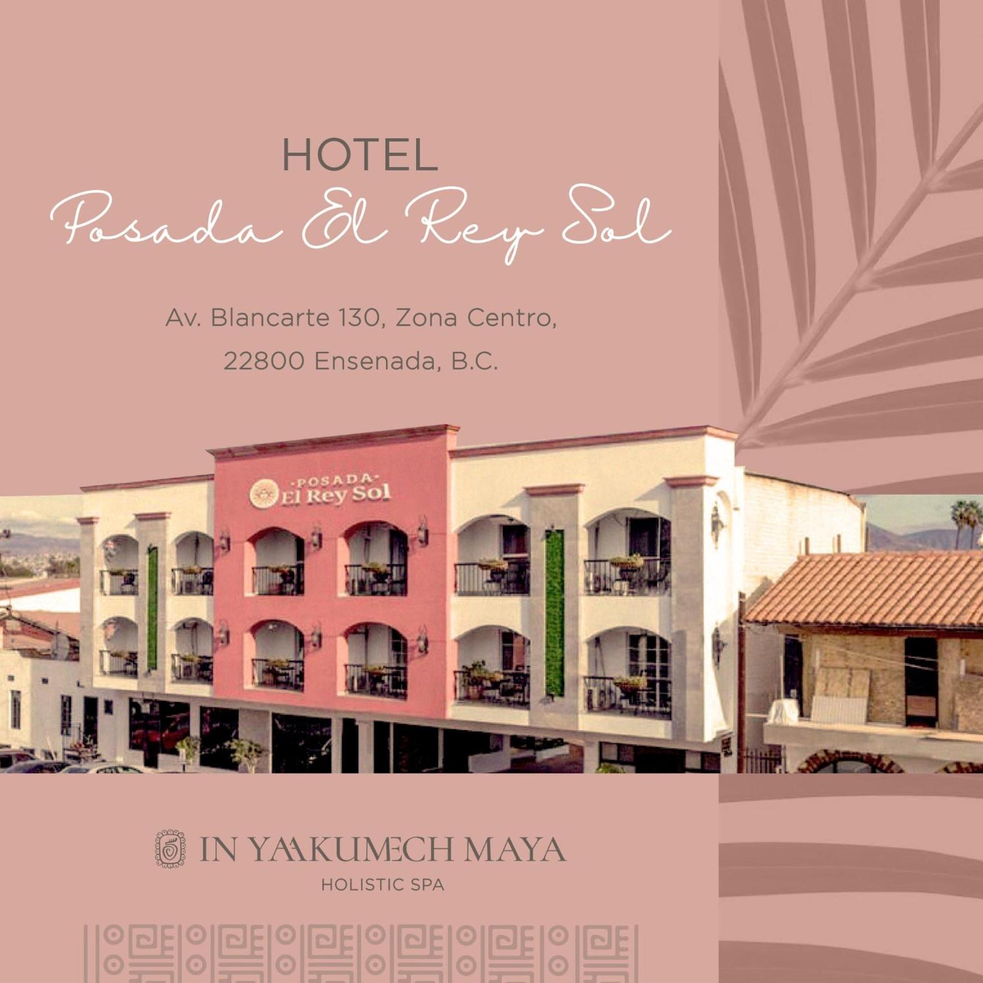 Hotel Posada El Rey Sol Ensenada Eksteriør billede
