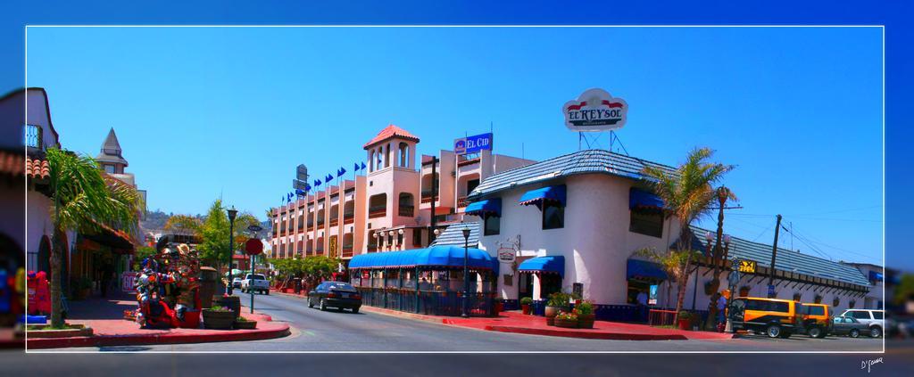 Hotel Posada El Rey Sol Ensenada Eksteriør billede